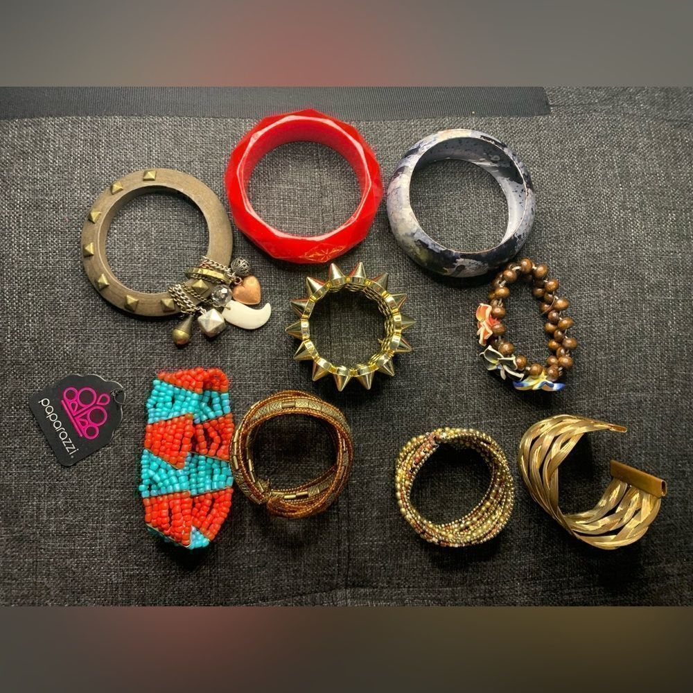 Costume Jewelry Bracelet Bundle